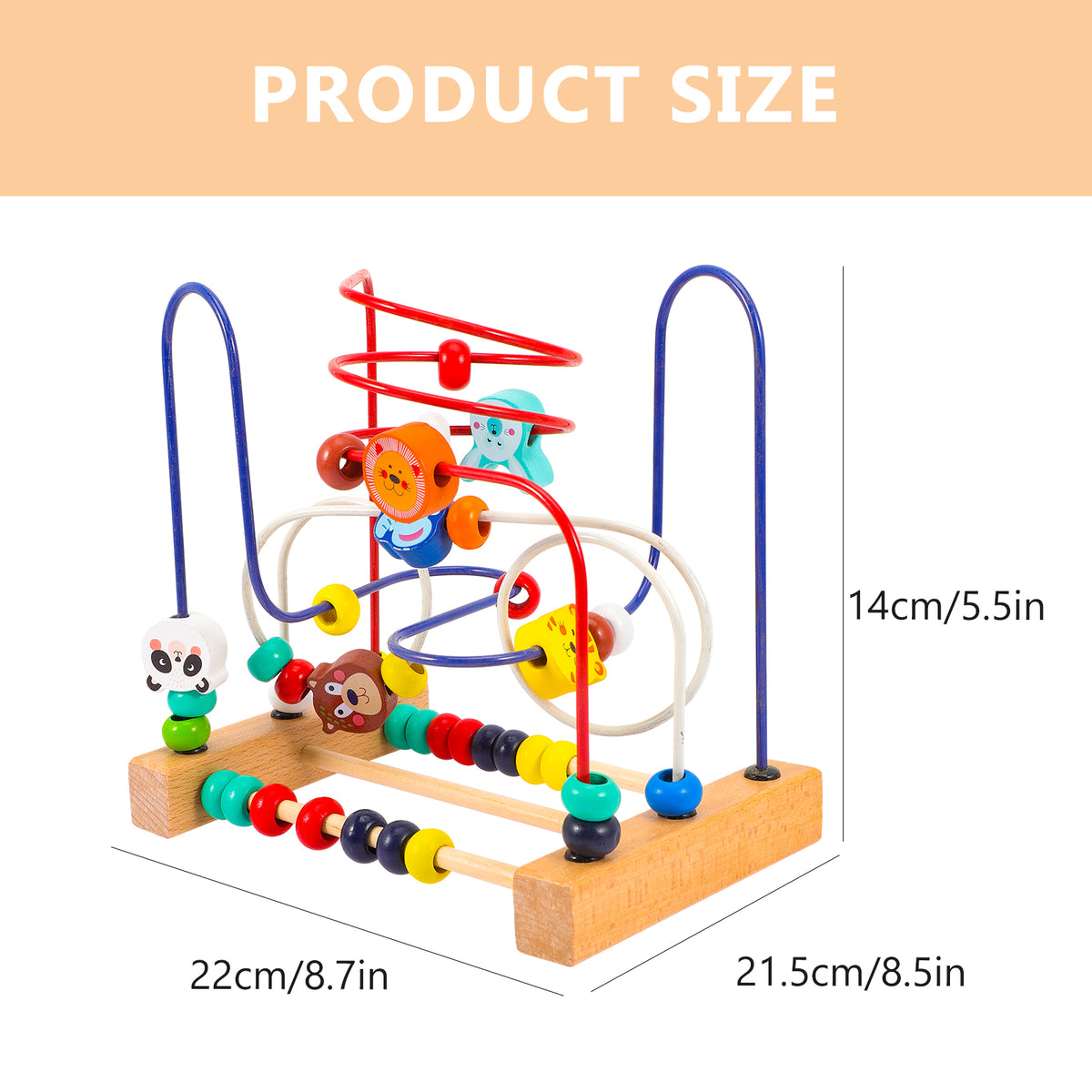 Bead Maze Roller Coaster Educational Toy G976042