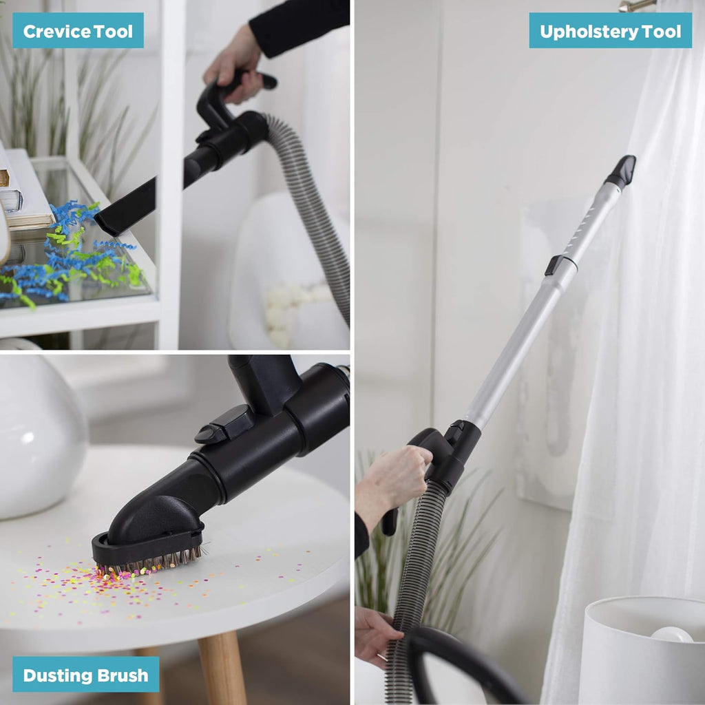 Upright Vacuum with Certified HEPA Filter and Bag Y9818