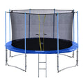 16 ft Trampoline with Safety Pad Enclosure Net and Ladder I421890