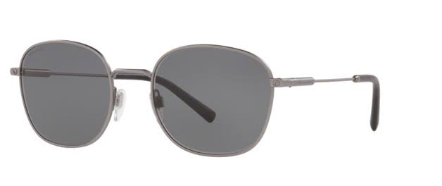Gunmetal Oval Sunglasses O2927