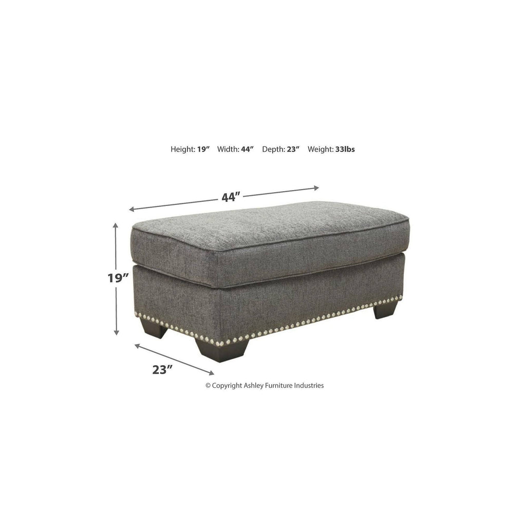Carbon Ottoman U379