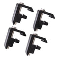4Pcs Track System Mounting Clamps for Camper Shell P987