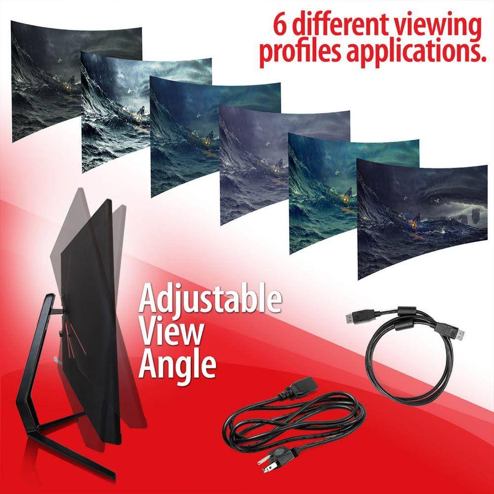 35x22 Curved UltraWide LED Gaming Monitor, 3440x1440 21:9 100Hz (2-Pack) P23385