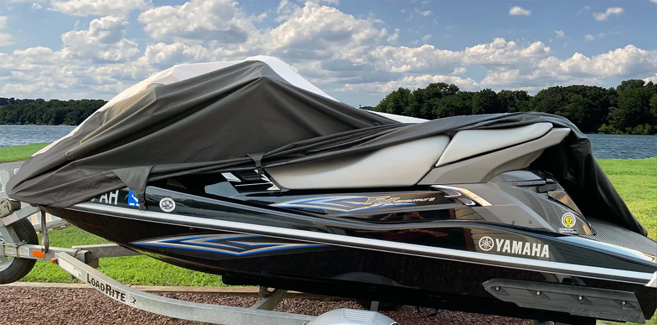 Black/Grey Jet Ski PWC Cover P1292