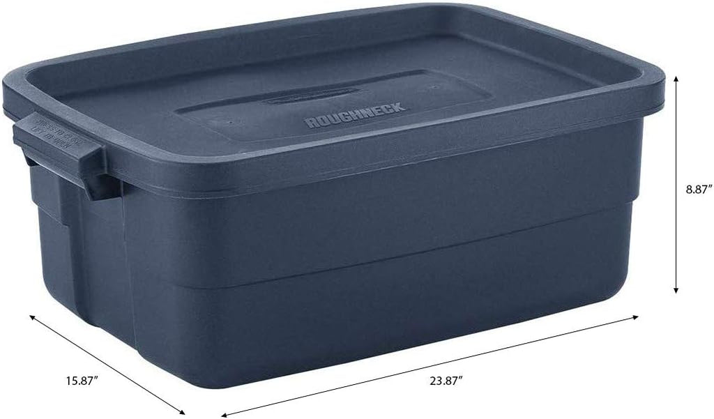 10 Gal Storage Container, 8 Pack Z7998