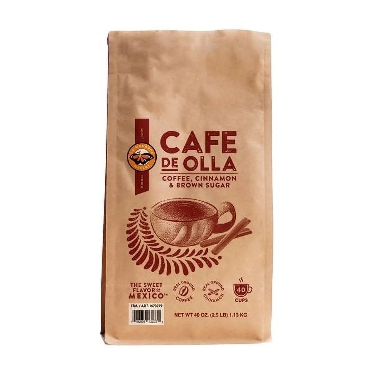 Cafe De Olla, 40 Ounce K762889