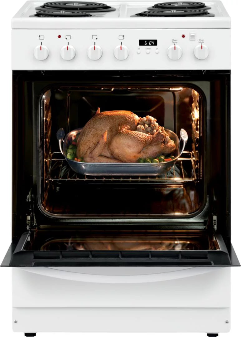 24" Freestanding Coil Electric Range Stainless Steel J257