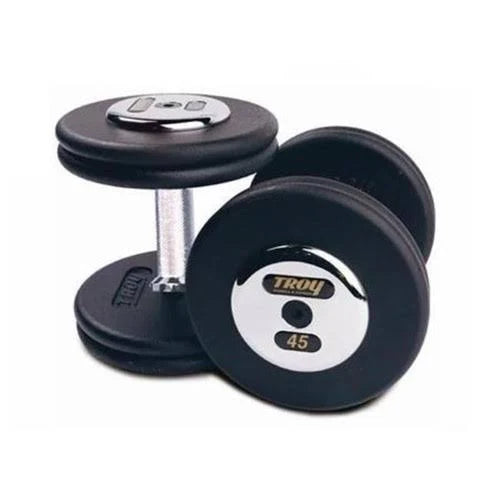 Black 65 lbs. Cast Dumbbells Y645318