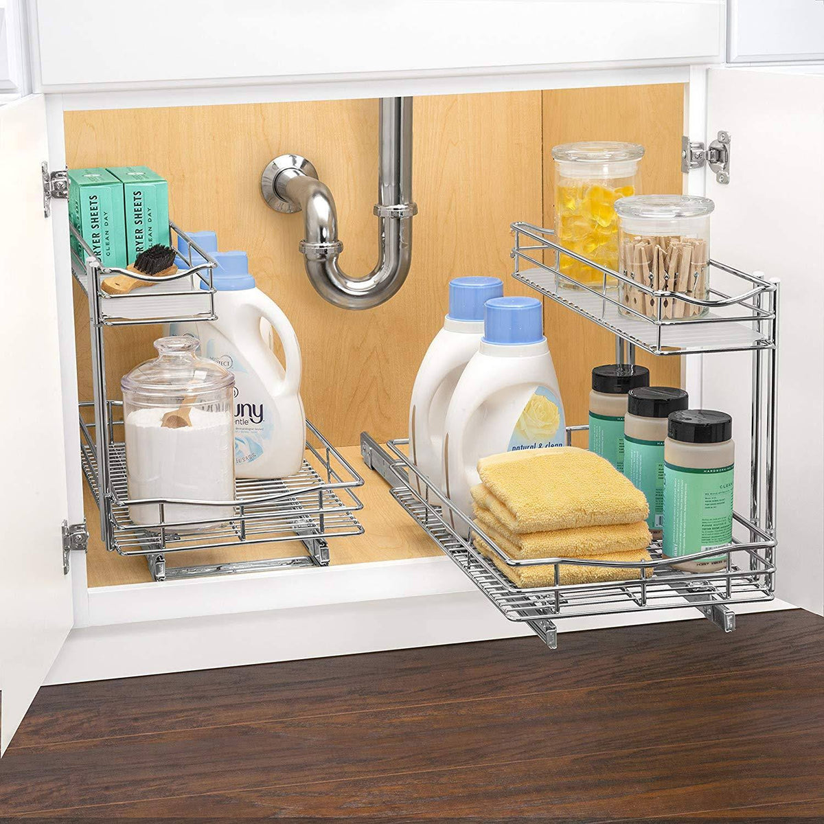 Professional Roll Out Under Sink Cabinet Organizer L19448