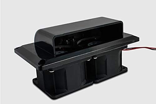 Black 25W Pack of 2 RV Air Vent Fan M6896