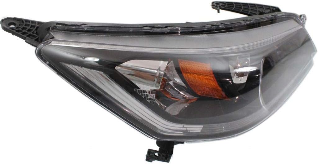 Honda Accord Headlight 2013 2014 2015 Driver Side Halogen Bulbs Included Sedan P9981
