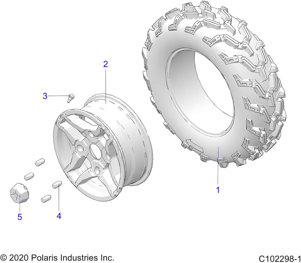 26x8-R14 AT Tire L579322