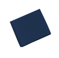 Queen Navy Blue Organic Cotton Sateen Flat Sheets R66482