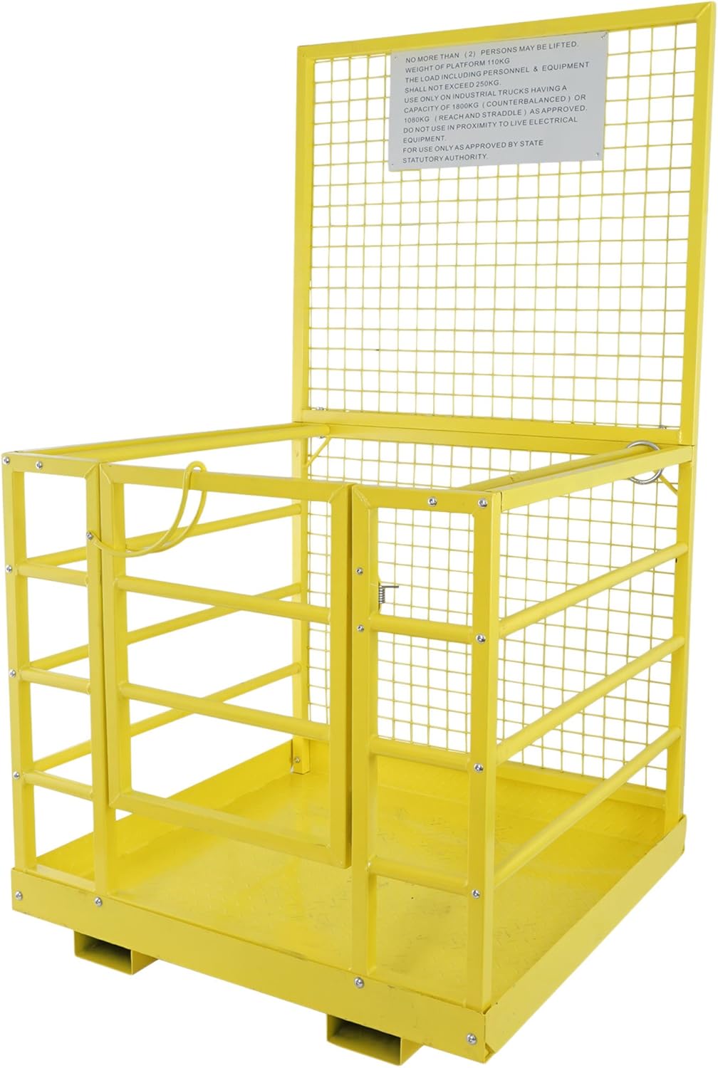 Forklift Safety Cage Work Platform 45x43 2-Man I34234
