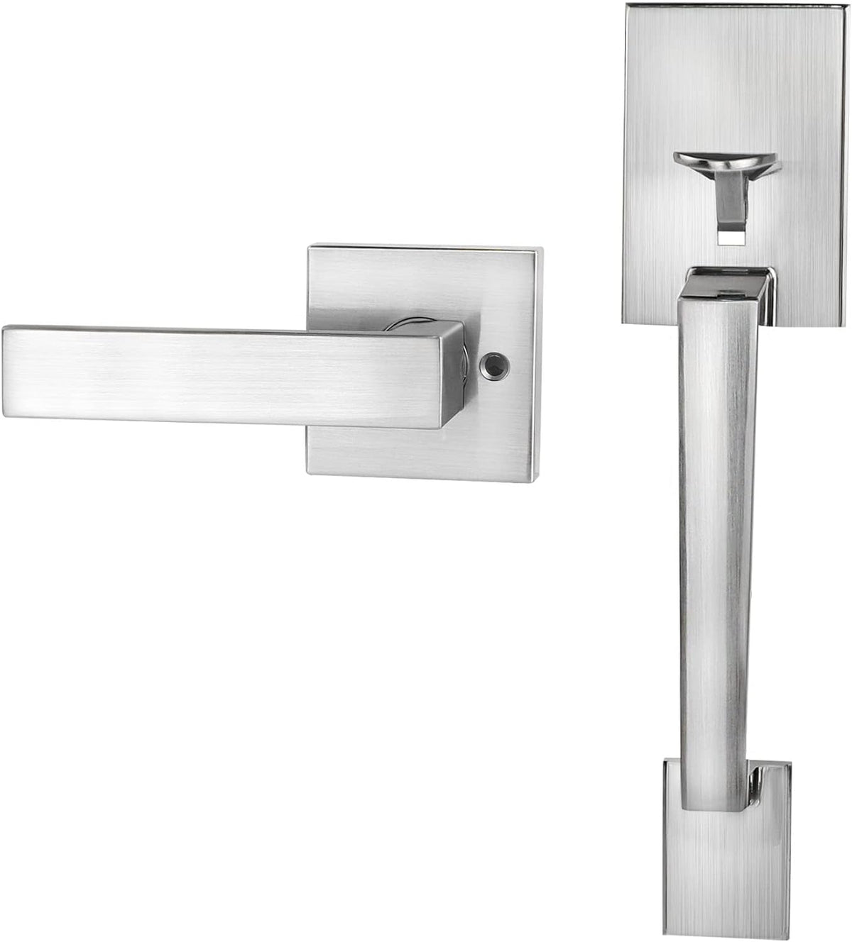 Matte Black Front Door Handleset Pack of 2 G216462