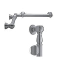 Brass Inside Corner Grab Bar 1-1/4 inch Diameter Satin Nickel L42057