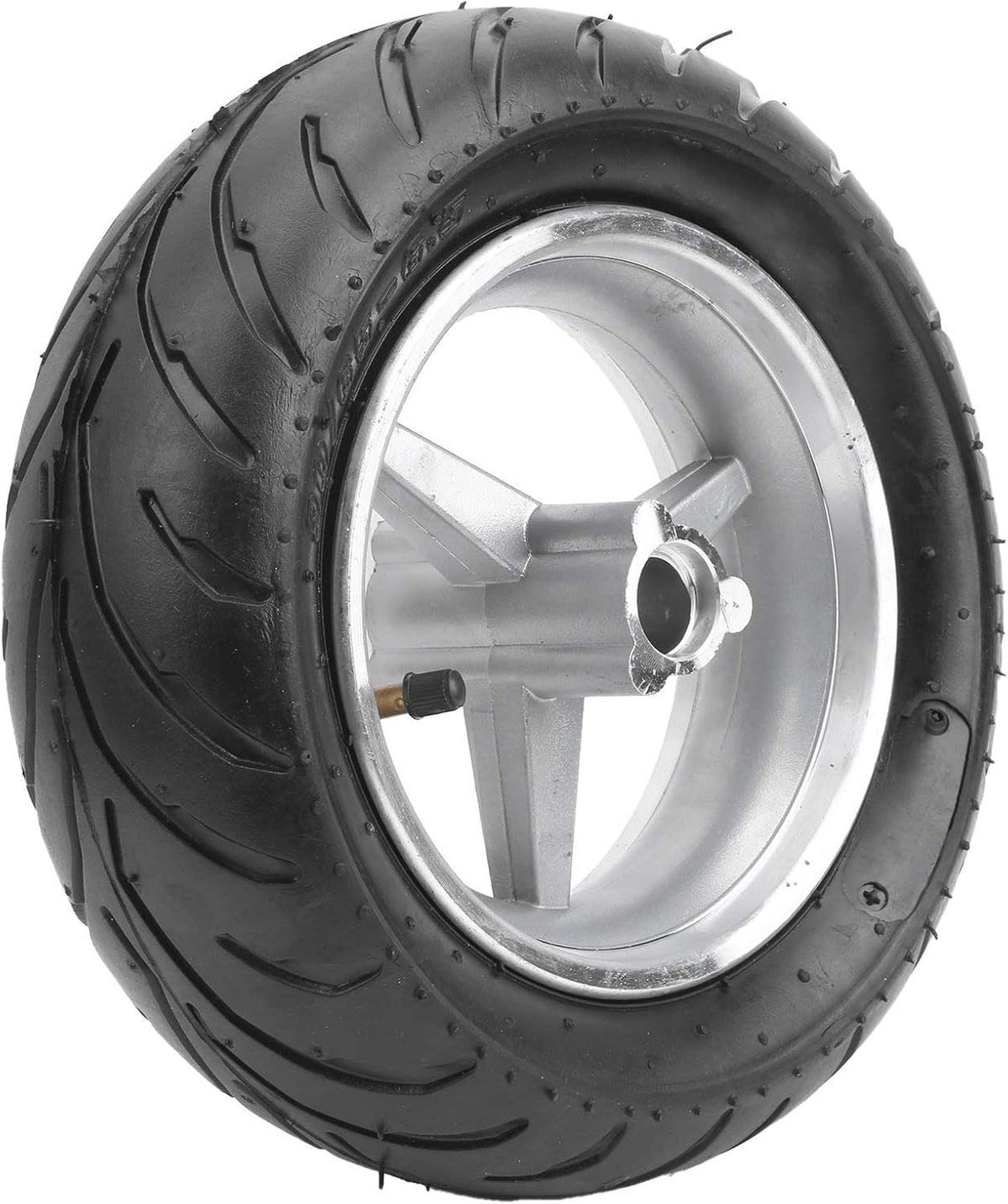 Mini Bike Tire Wheel Tyre Rims Anti-Skid Accessories Fit for 47cc 49cc Pocket Bike Front Wheel Pack of 2 K410