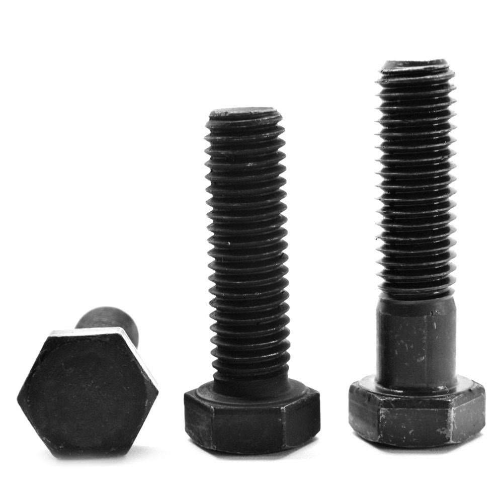 Fine Thread Grade 8 Hex Cap Screw Alloy Steel Black Oxide C745184