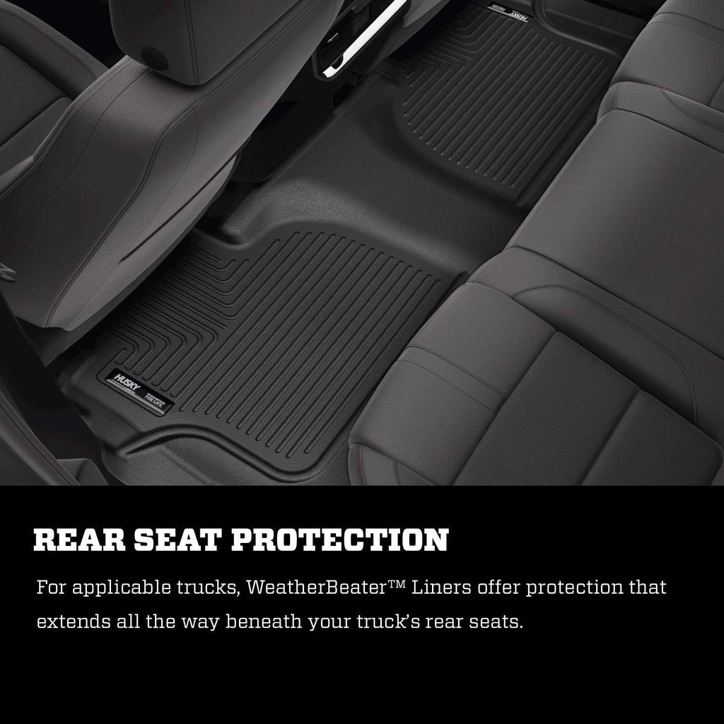 Black Front & 2nd Seat Floor Liners 3 Pcs B81137