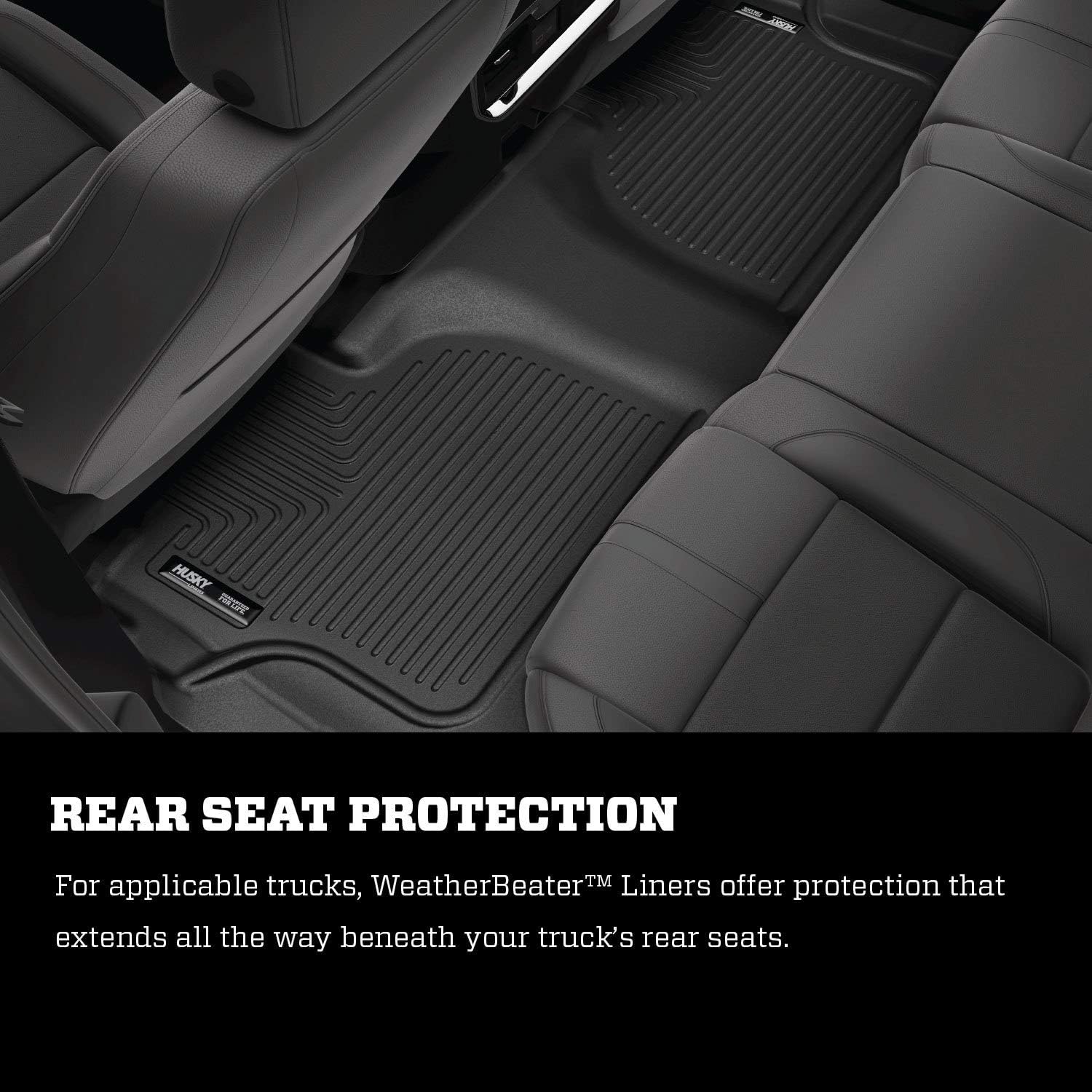 Black Front & 2nd Seat Floor Liners 3 Pcs B81137