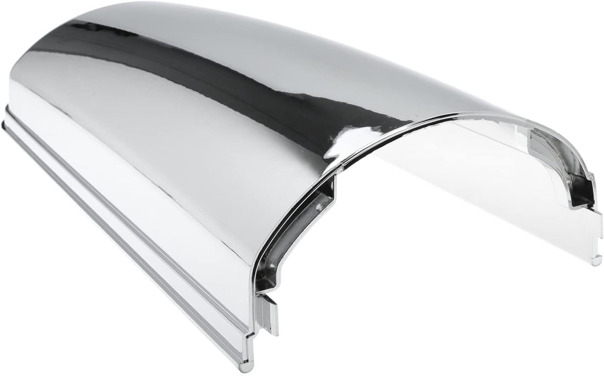Chrome Door Mirror Cover Pair for Freightliner Cascadia Trucks 2008-2015 F605