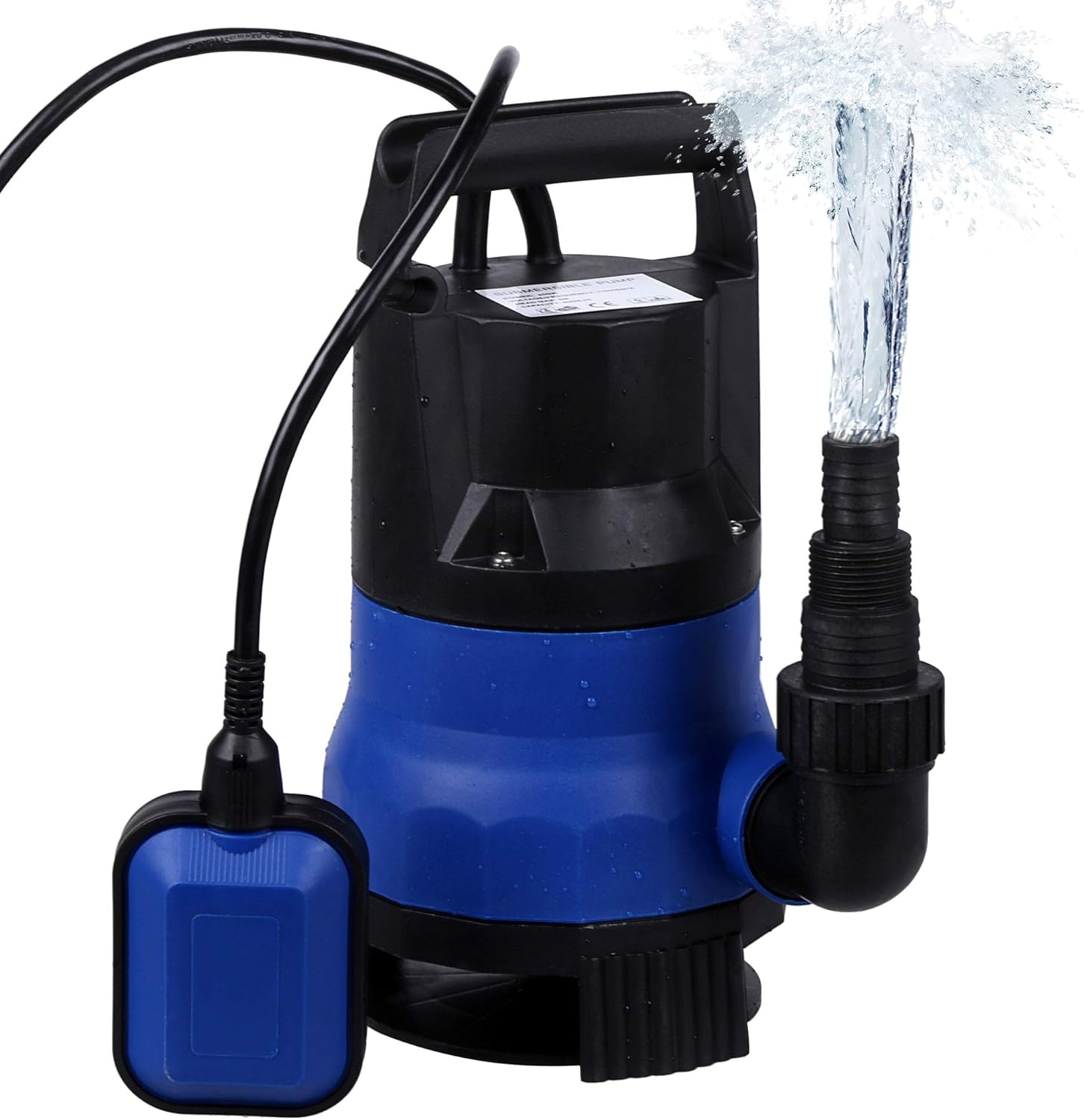 1.5HP Stainless Steel Submersible Sump Pump with Float Switch U884668