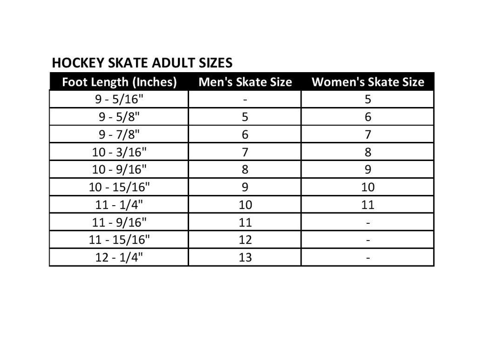 Black Hockey Skate M34464