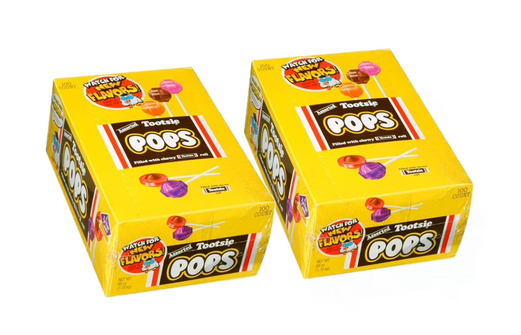 100 Pc Assorted Flavors Tootsie Pops P869790