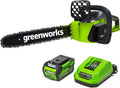 40V 16-Inch Cordless Chainsaw with 4AH Battery and Charger E18505
