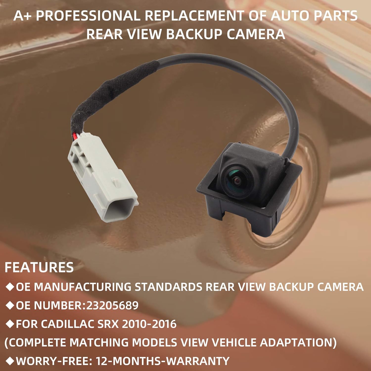 Rear View Backup Reversing Camera Pack of 2 S9301