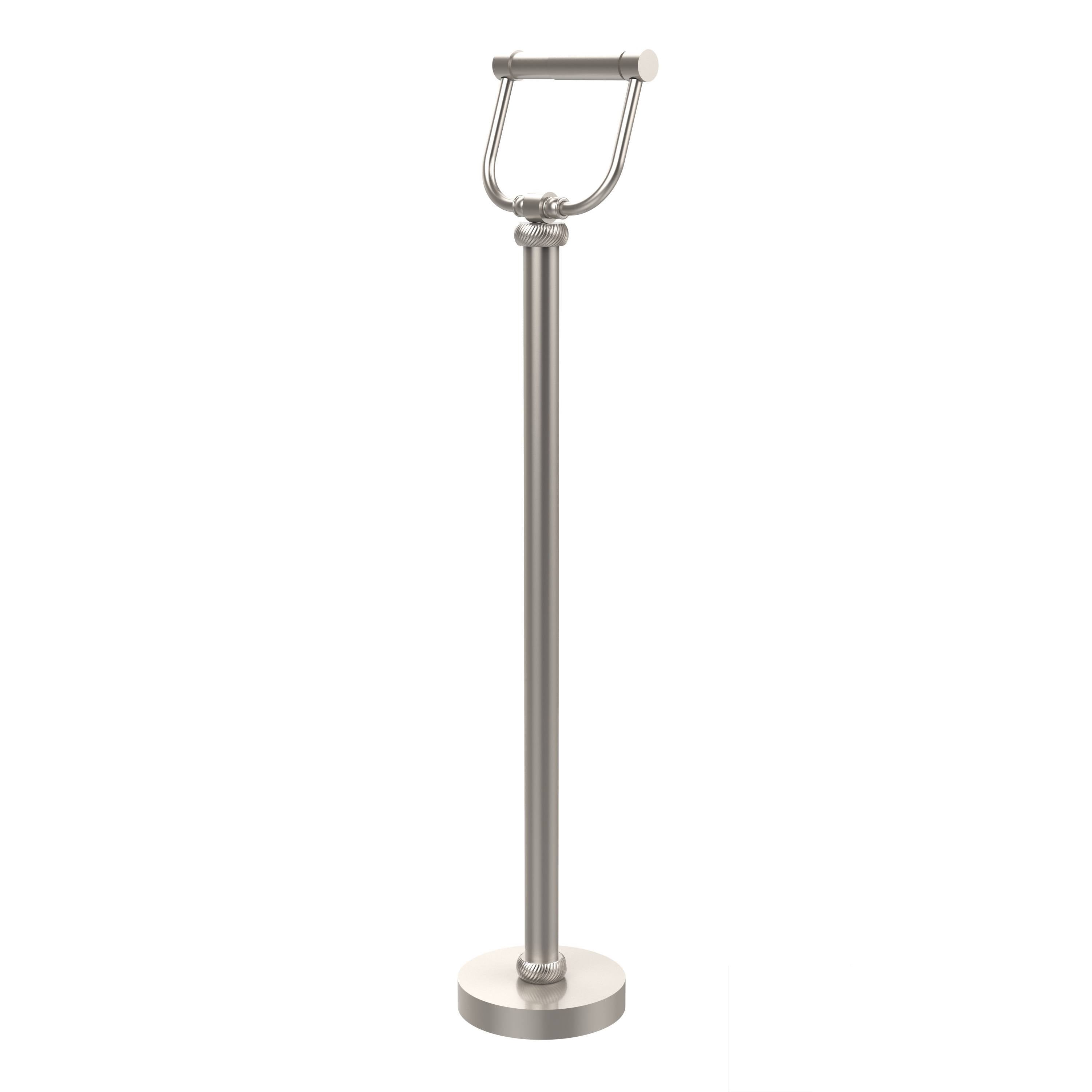 Polished Nickel Free Standing Toilet Tissue Holder D87889