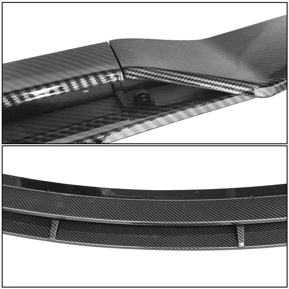 Carbon Fiber Print Front Bumper Lip Splitter C9851