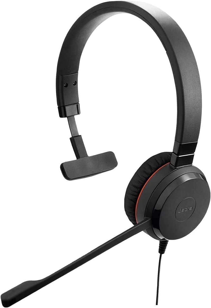 Renewed Wired Mono Headset Pack of 2 V26999