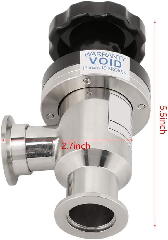 KF25 304 Stainless Steel Manual Right Angle Valve R38055