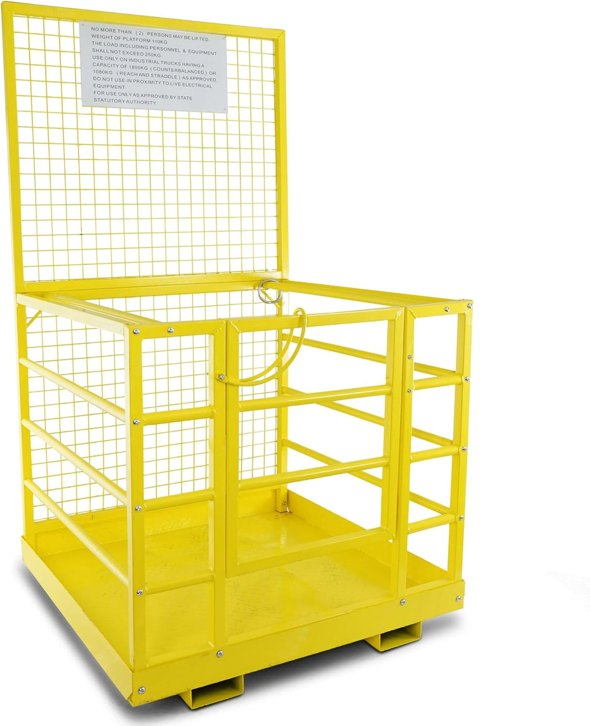 Forklift Safety Cage Work Platform 45x43 2-Man I34234