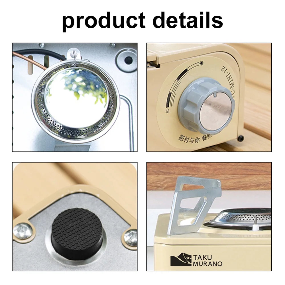 Cassette Stove 2500W with Piezo Ignition P13186