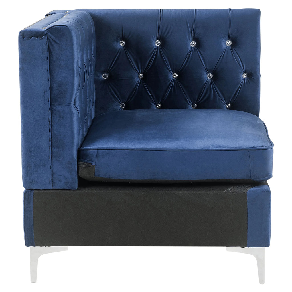 Blue Modular Wedge Upholstery T977859