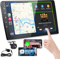 10.1 IPS Touchscreen Car Stereo with Wireless CarPlay Android Auto Bluetooth 5.0 Backup Camera N9318