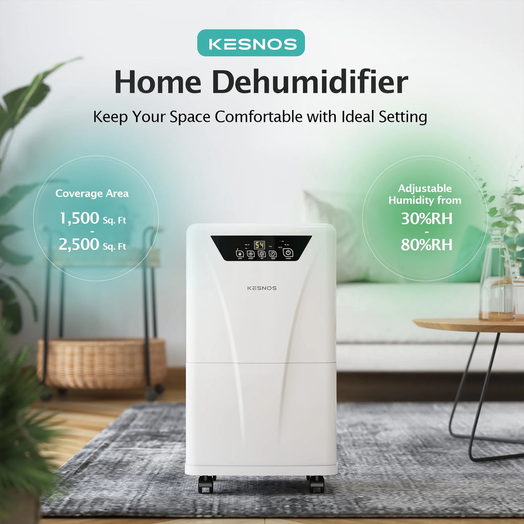 34 Pints Dehumidifier with Drain Hose X2086