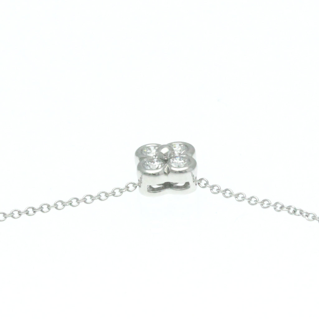 Platinum Diamond Bezel Set Necklace S330781