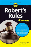Robert's Rules for Dummies (Paperback) O5688