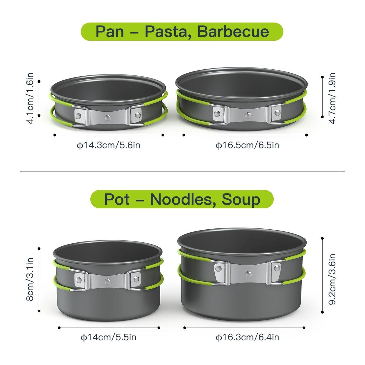 Portable Outdoor Camping Cookware Set H636901