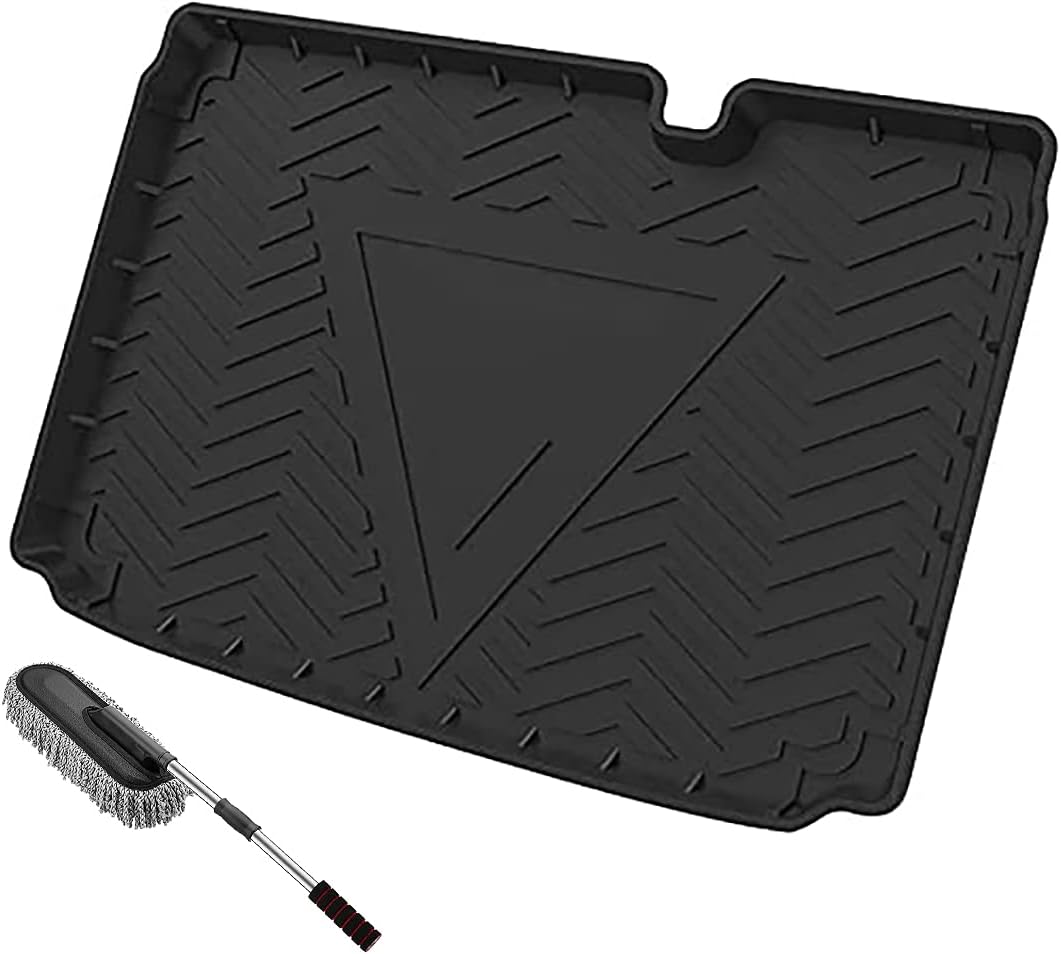 Custom Fit Heavy Duty Rubber Trunk Liner Tray Pack of 2 W5881