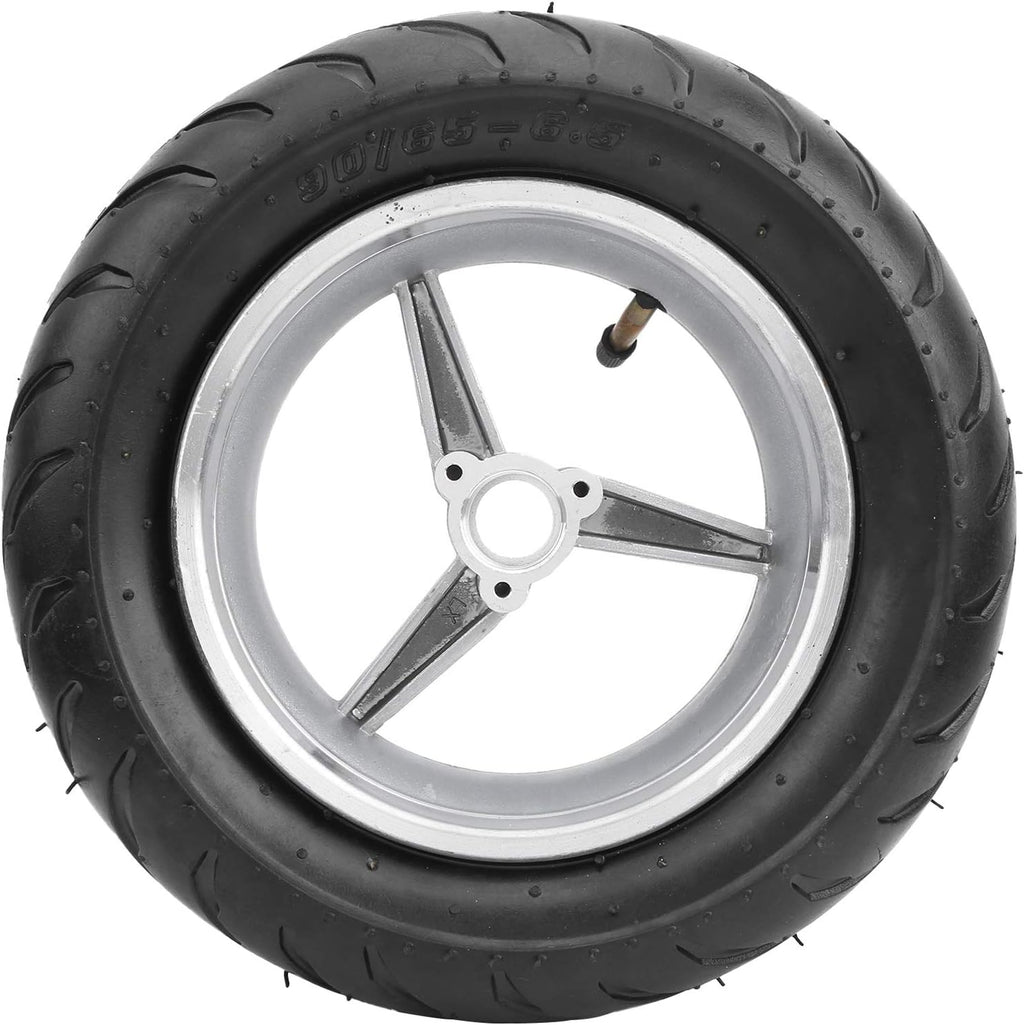 Mini Bike Tire Wheel Tyre Rims Anti-Skid Accessories Fit for 47cc 49cc Pocket Bike Front Wheel Pack of 2 K410