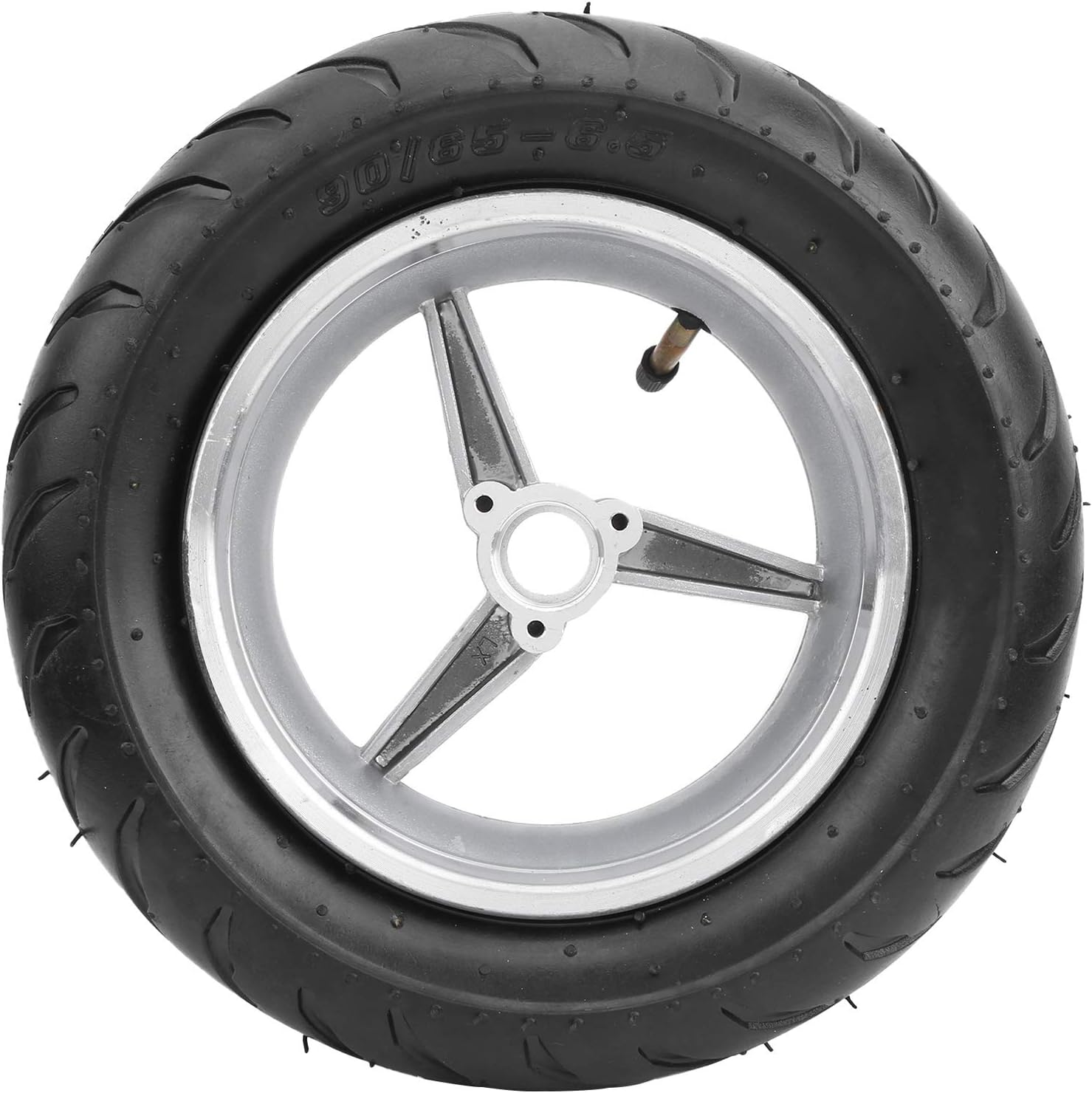 Mini Bike Tire Wheel Tyre Rims Anti-Skid Accessories Fit for 47cc 49cc Pocket Bike Front Wheel Pack of 2 K410