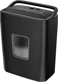 8-Sheet Crosscut Paper Shredder with 4.2 Gallon Wastebasket C656792