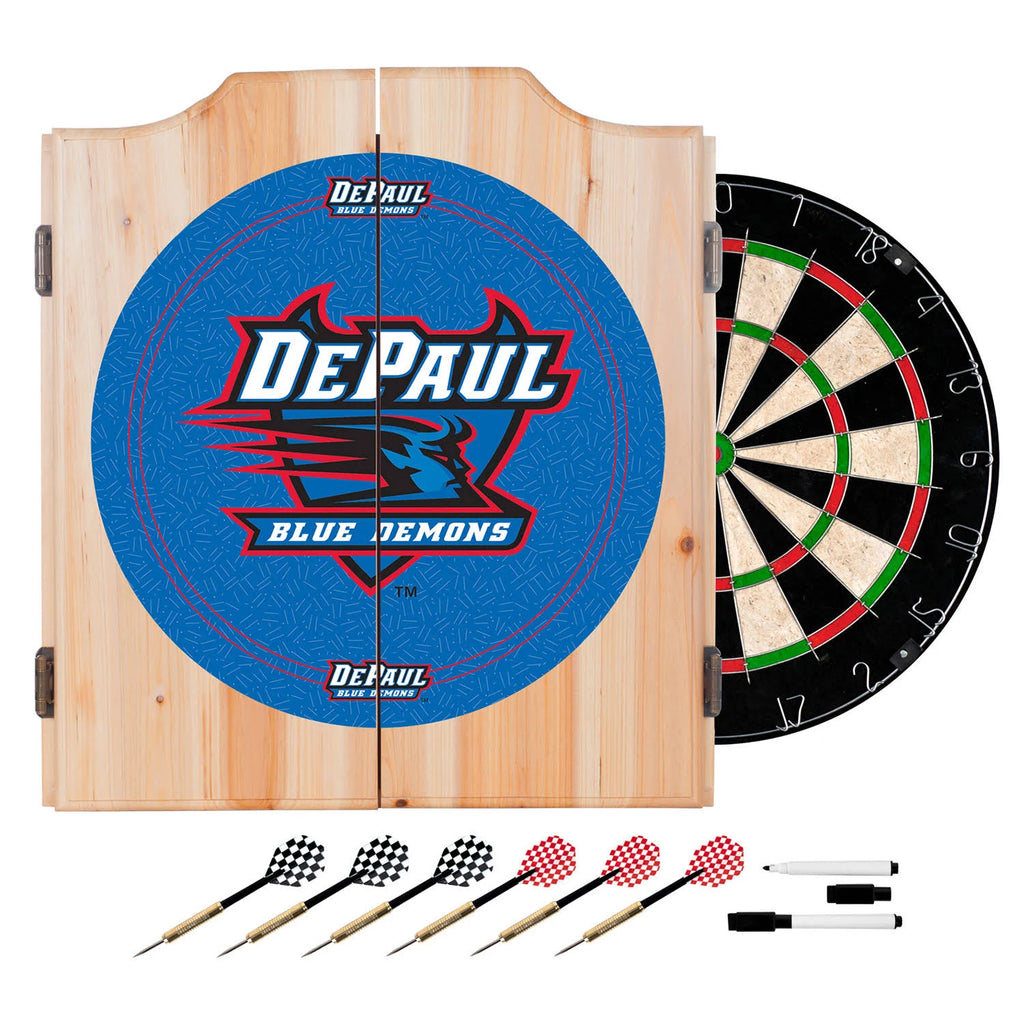 Wood Dart Cabinet Set N824