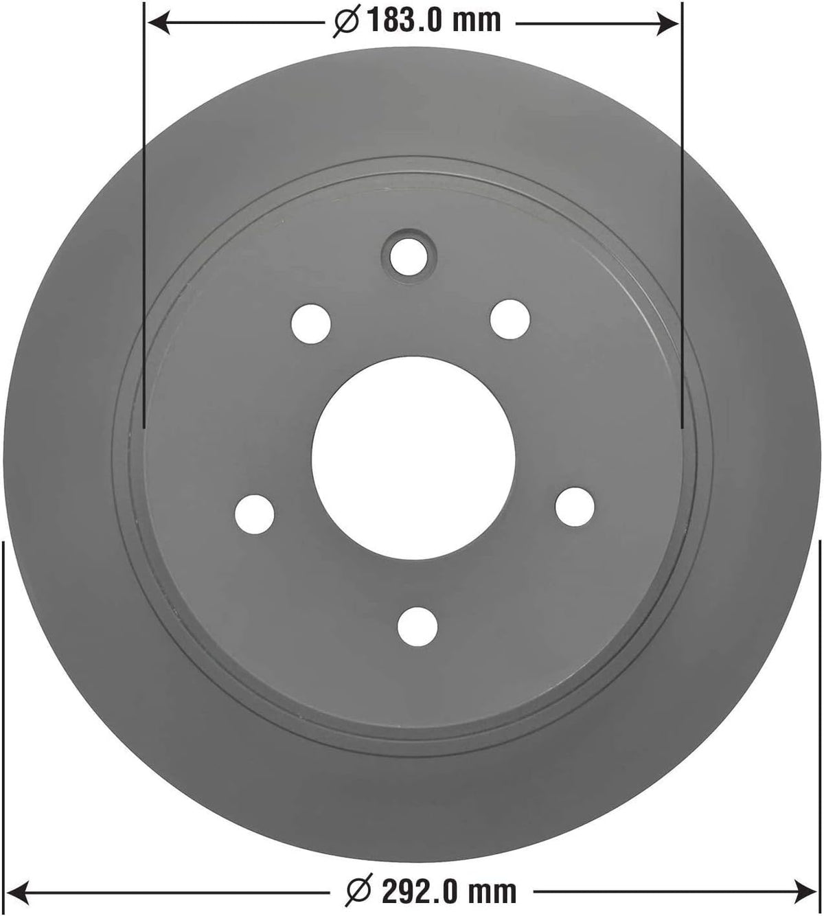 Rear Brake Rotor Pack of 2 K504950