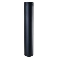 4 x 48 in. Ventis Direct Vent Pipe with Painted Black L8833