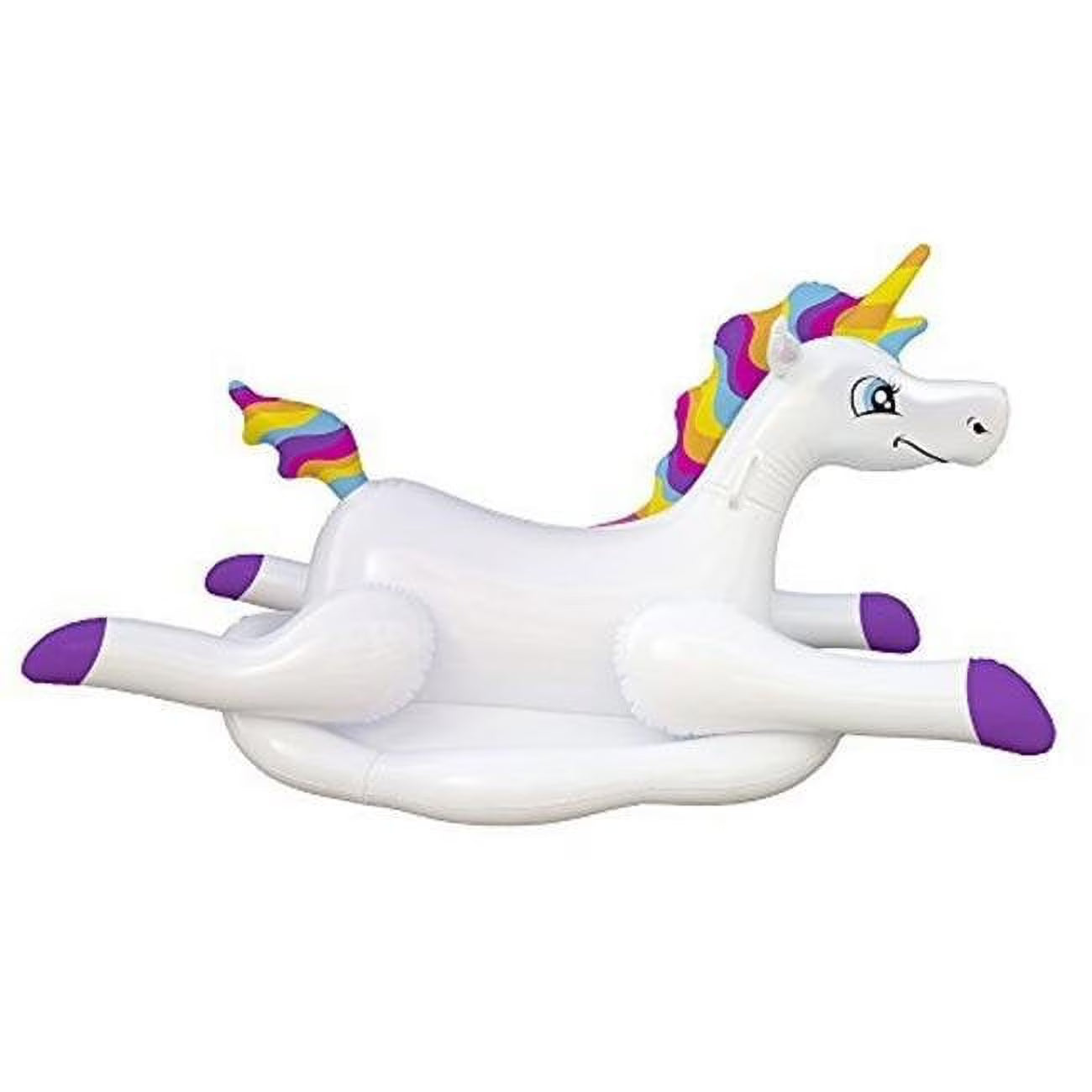 Rainbow Unicorn Inflatable Pool Float G9359